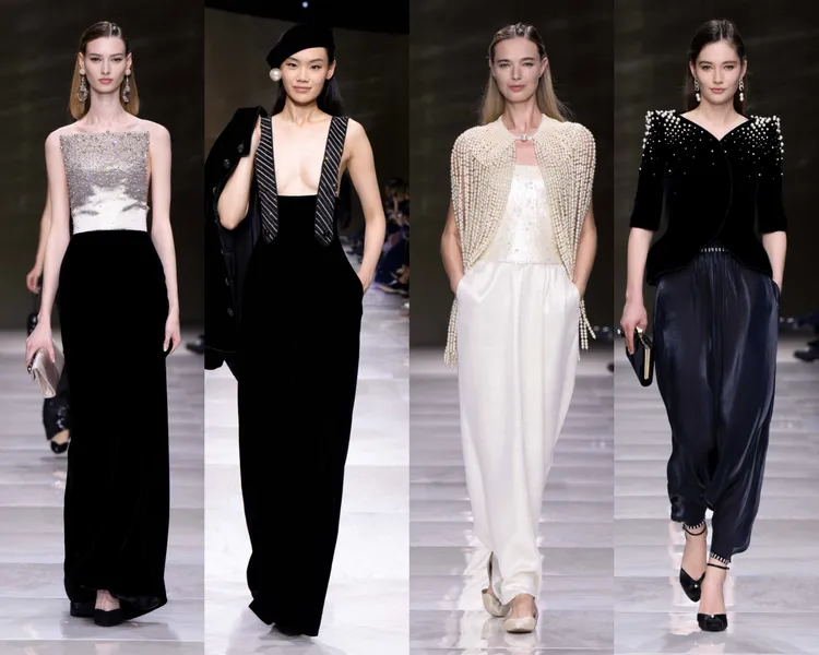 GIORGIO ARMANI 2024/25高訂秀。品牌提供