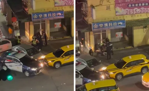 汐止通緝犯口吐白沫離奇死　「警棍打小腿」畫面曝光！驗尿有毒品反應