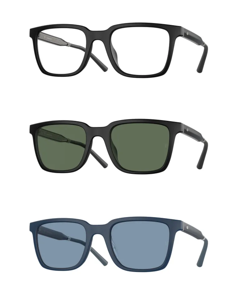 Oliver Peoples x Roger Federer Hybrid系列，各1萬5400元至1萬7100元。品牌提供