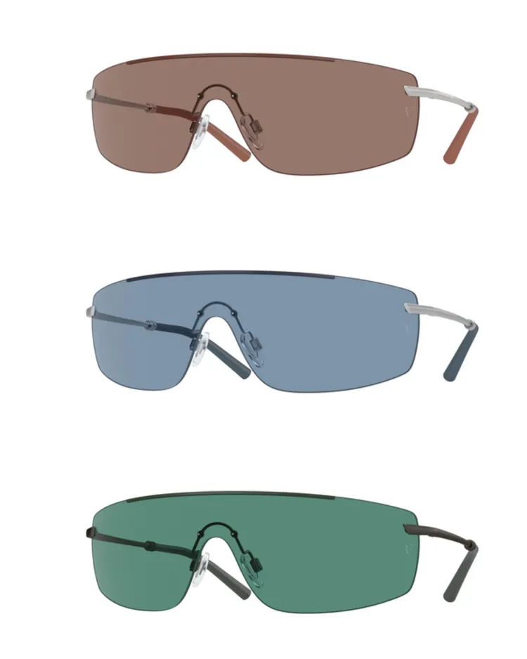 Oliver Peoples x Roger Federer Classic Sport系列，各1萬4750元。品牌提供