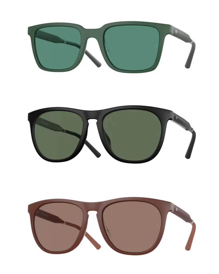 Oliver Peoples x Roger Federer Hybrid系列，各1萬7100元到1萬8700元。品牌提供