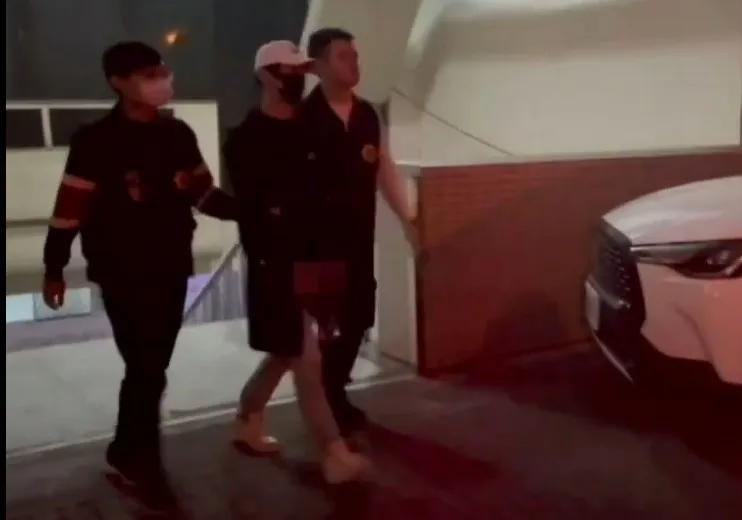 林姓主嫌夥同有幫派背景的人士一起從美國走私大麻毒品。翻攝畫面