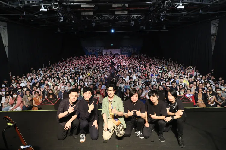 粉絲擠爆品冠演唱會現場。寬宏藝術x種子音樂提供