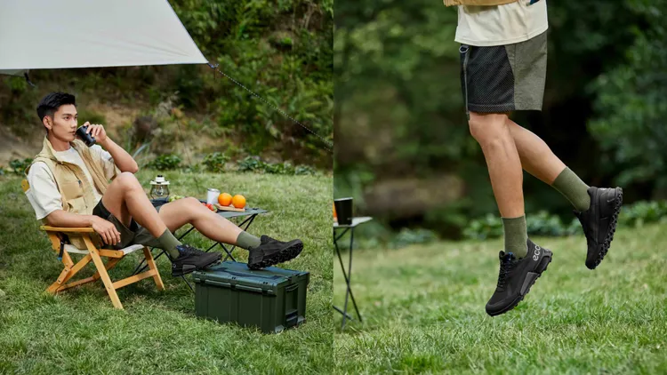 「BIOM 2.1 X COUNTRY 健步 2.1 越野」適合喜愛戶外運動的潮人穿著。品牌提供