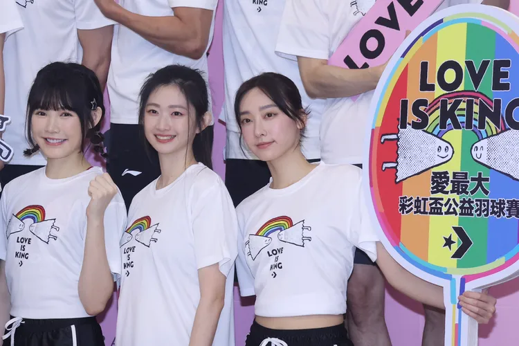 席惟倫（右起）、晏柔中和吳心緹。彭欣偉攝