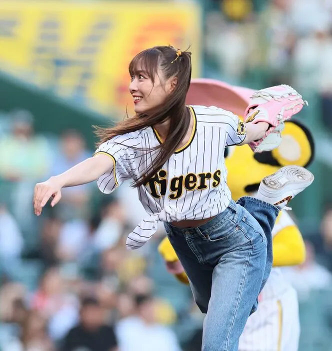 內田理央為自己的投球打70分。翻攝《每日體育》