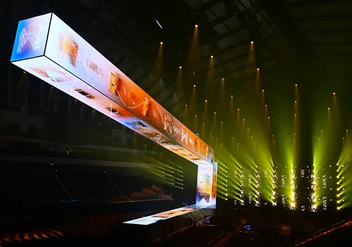 金曲35典禮延伸頒獎台 象徵音樂道路榮耀時刻