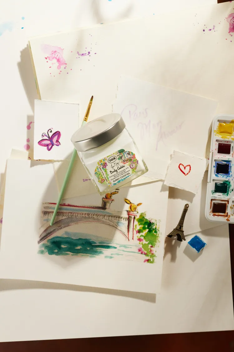 SABON香絮巴黎清爽保濕凝凍，200ml／1480元。品牌提供