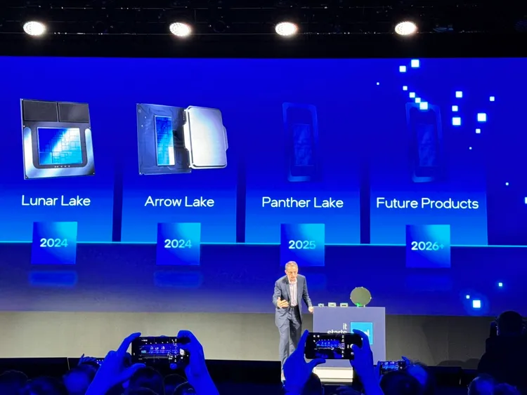 Lunar Lake預計第四季登場。趙筱文攝影。