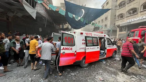 戰火無情!以軍轟炸加薩走廊 紅十字會辦公室遭波及釀22死