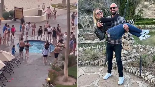 渡假村沙滩按摩浴缸夺命　夫妻共浴触电1死1命危