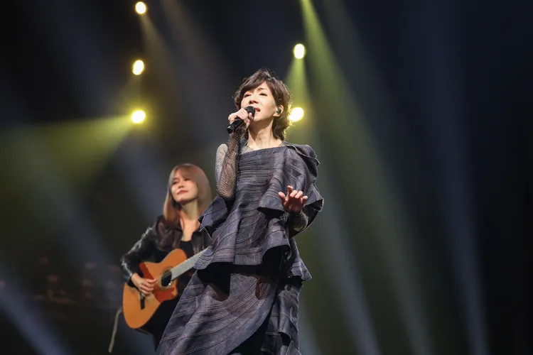 萬芳演唱扣人心弦。台視提供