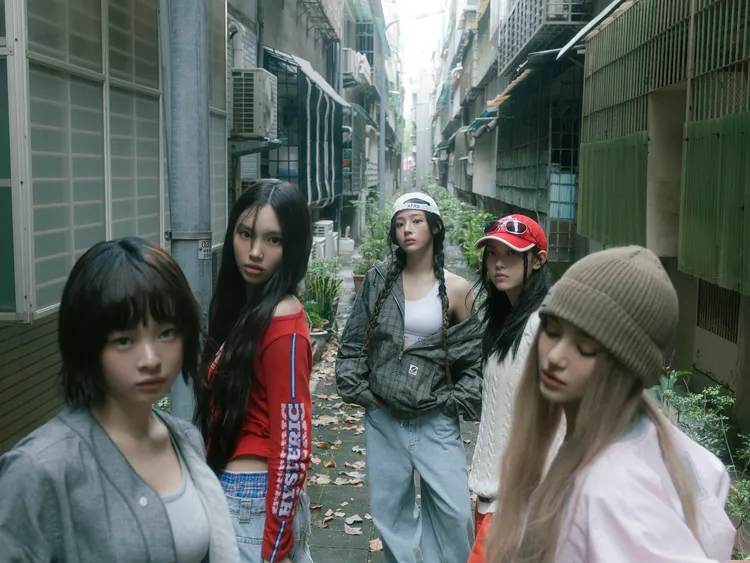 NewJeans的《How Sweet》MV在台灣拍攝。翻攝NewJeans X（推特）