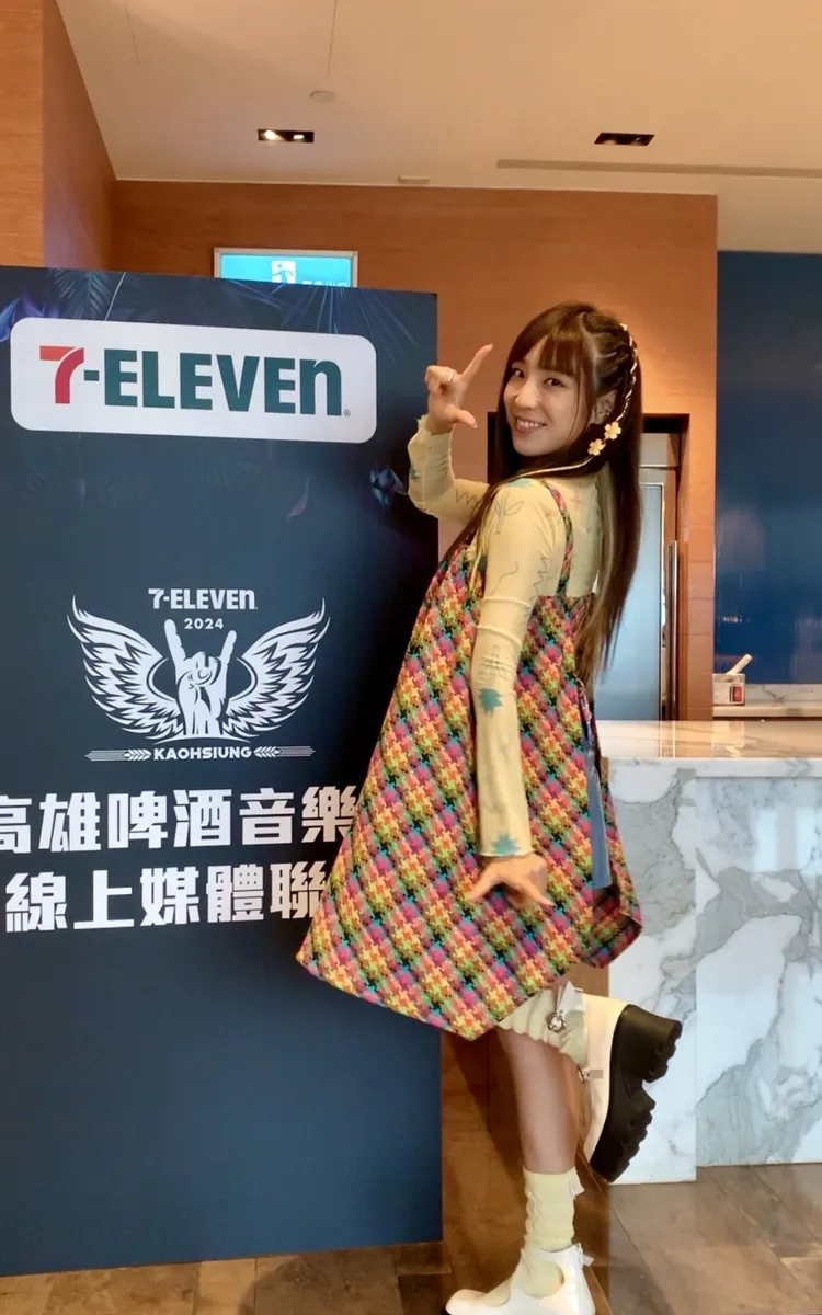 梁舒涵到各地留下「小7舞」足跡。寬寬整合行銷提供