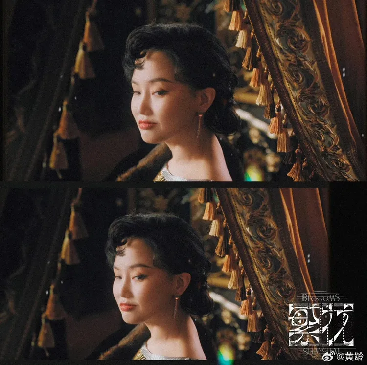 黃齡曾演出夯劇《繁花》。翻攝黃齡微博