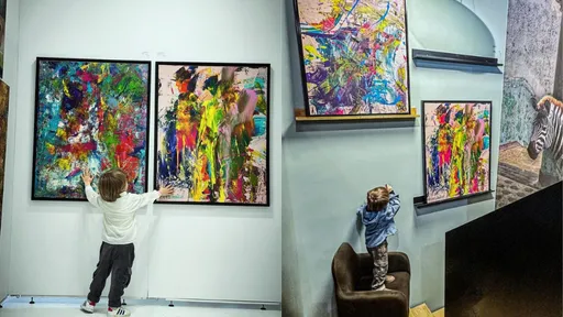 2歲童透過IG販賣畫作　被封「小畢卡索」賺進數百萬