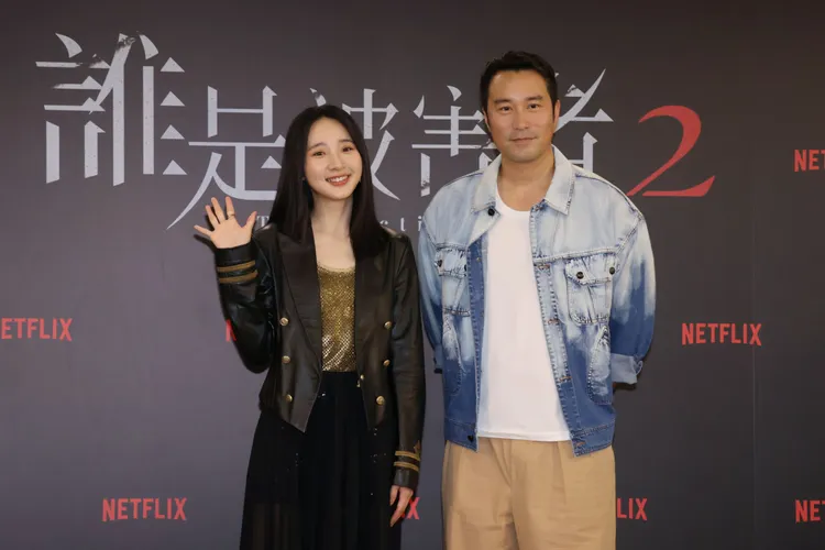 李沐（左）和張孝全扮父女。莊宗達攝