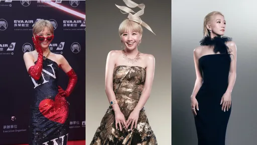 Lulu把金曲將當伸展台! 頂俏麗短髮從優雅到性感都完美駕馭