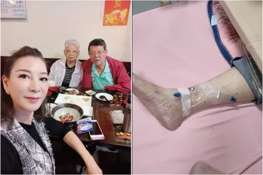 88歲西爸突送急診!楊繡惠奔醫院:爸爸已經打到沒血管