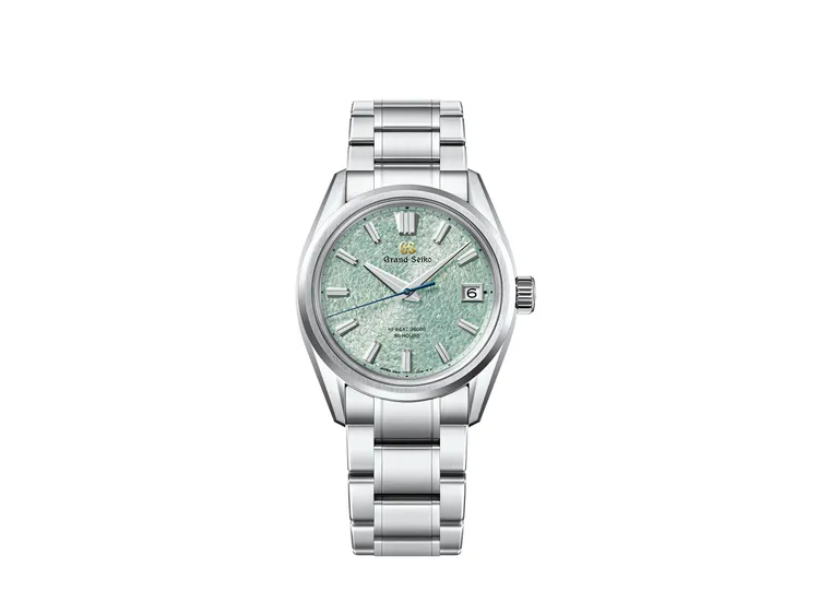 Grand Seiko Evolution 9 Collection嚴美溪谷高振頻機械腕錶SLGH021，30萬元。品牌提供