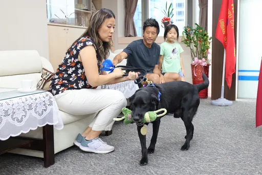 曾參與太魯閣事故救援 北市退役搜救犬Usa找到新家人