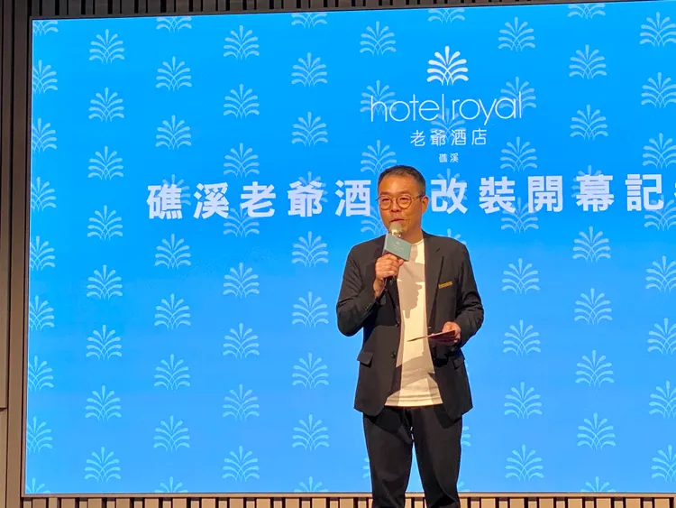 礁溪老爺總經理唐伯川。莊偉祺攝