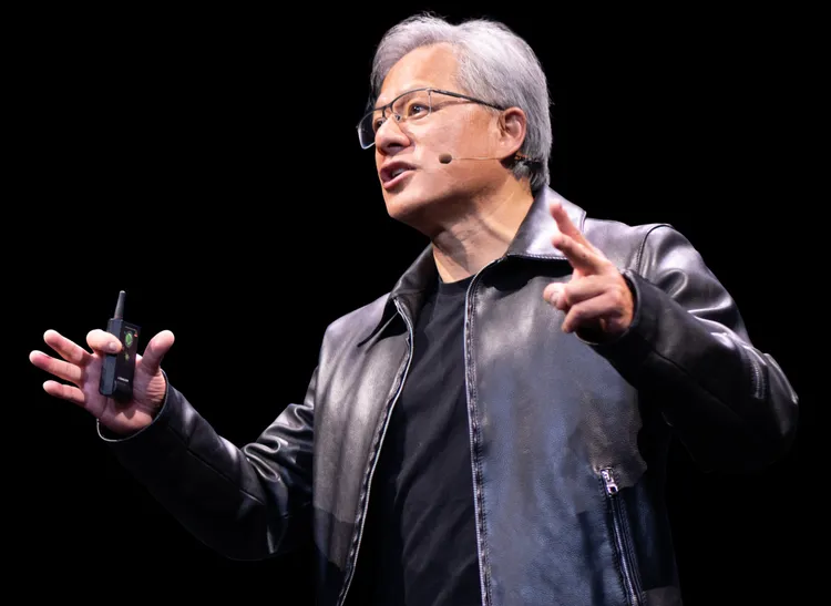 輝達（NVIDIA）執行長黃仁勳。翻攝Nvidia GTC官網。