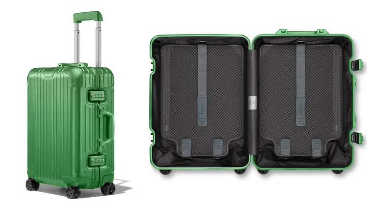 RIMOWA Original Cabin翡翠綠色，4萬8000元。品牌提供