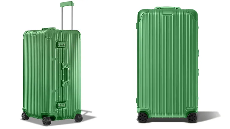 RIMOWA Original Trunk Plus 翡翠綠色，7萬8100元。品牌提供