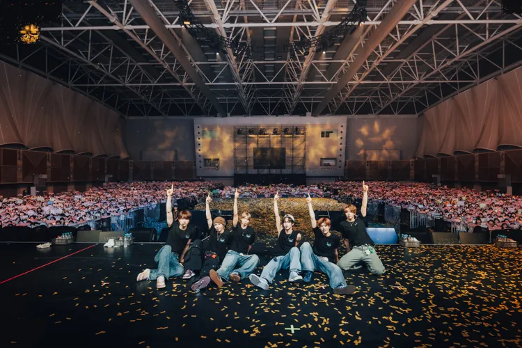 RIIZE約定下次再更大的場地演唱。翻攝RIIZE X（推特）