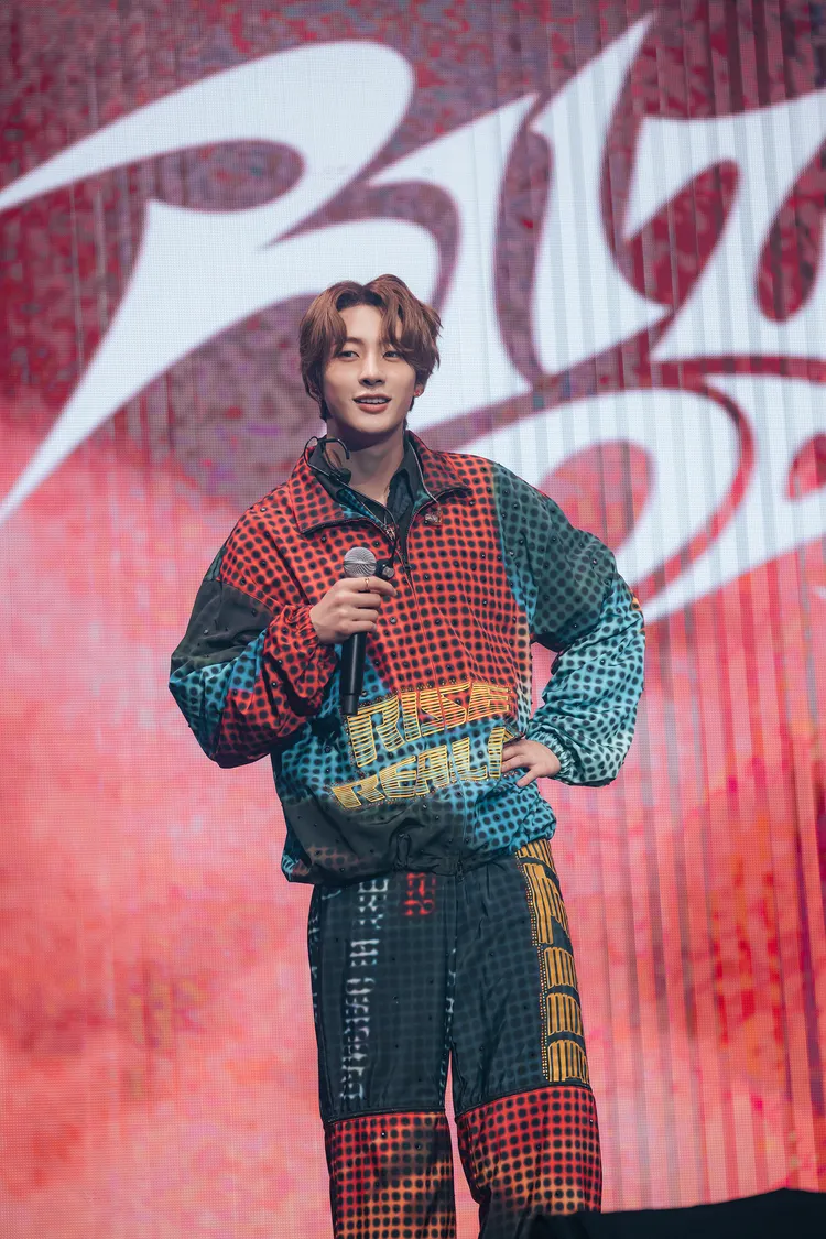 Anton變身許光漢，重現《想見你》台詞。KKLIVE提供