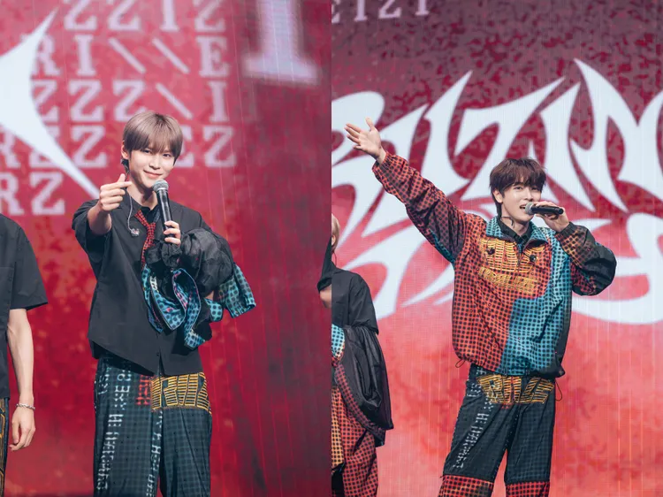 恩奭（左圖）、成燦重現《我的少女時代》經典橋段。KKLIVE提供