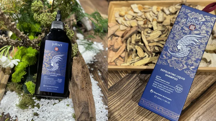 聯名版包裝設計靈感來自《清乾隆霽青釉描金番蓮紋瓶》。張家玲攝