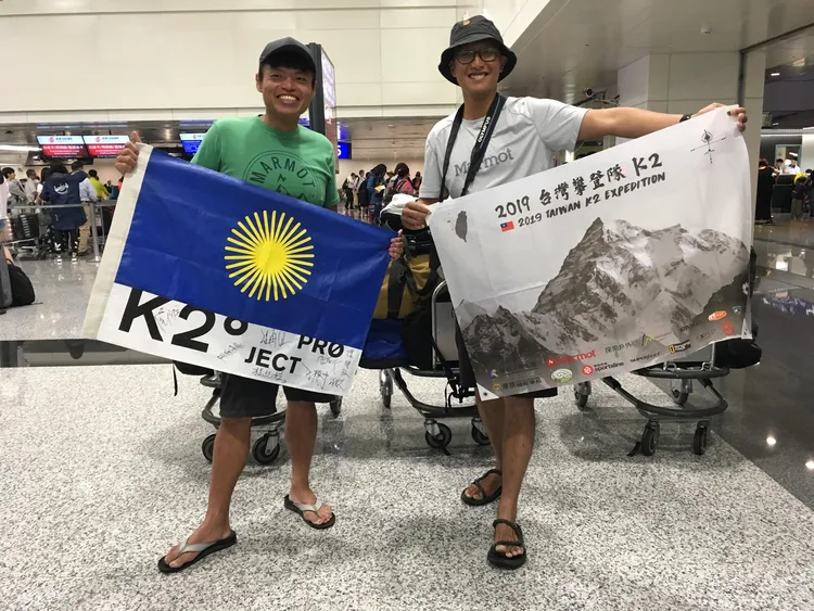 張元植曾和呂忠翰成功攀登上K2峰。翻攝《K2 Project 張元植X呂忠翰八千計畫》臉書