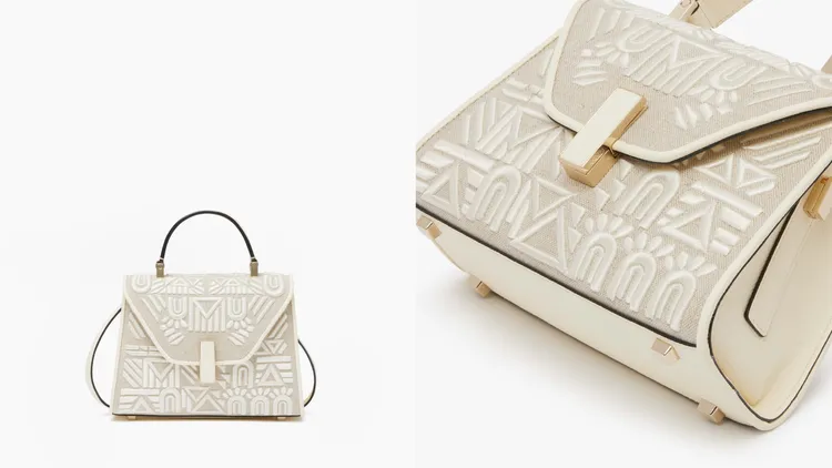 關穎選搭的Iside Totem包款。品牌提供