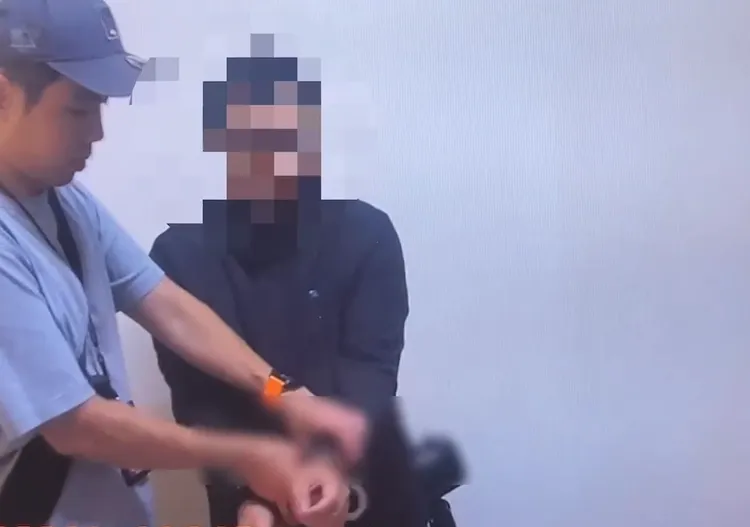 警方前往汐止逮人。警方提供