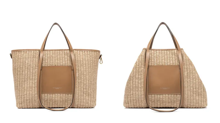 Superlight草編托特包，1萬5000元。品牌提供