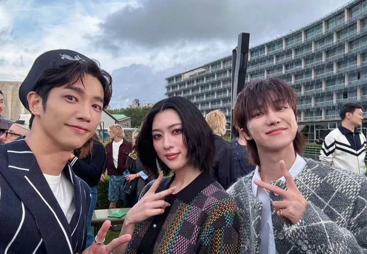 劉以豪、三吉彩花、The8(徐明浩)。劉以豪工作室提供