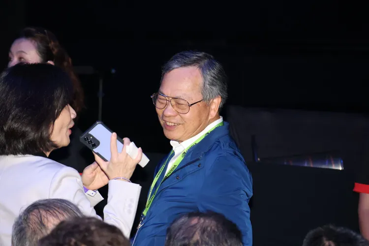 美超微執行長梁見後。莊宗達攝