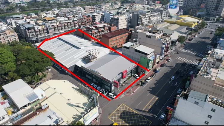 此次榮欣建設購入土地位置