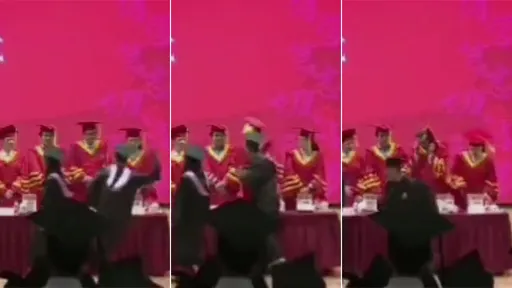台醫保生畢典揍老師!北大證實不錄取 網驚:他打錯人了