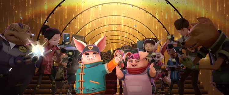 金馬獎最佳動畫長片的《八戒》決戰未來推出至今獲獎無數。甲上娛樂提供