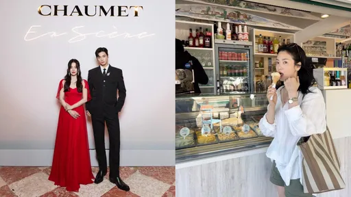 宋慧喬帶「豪門弟」出任務 跑完CHAUMET趴當威尼斯最美觀光客