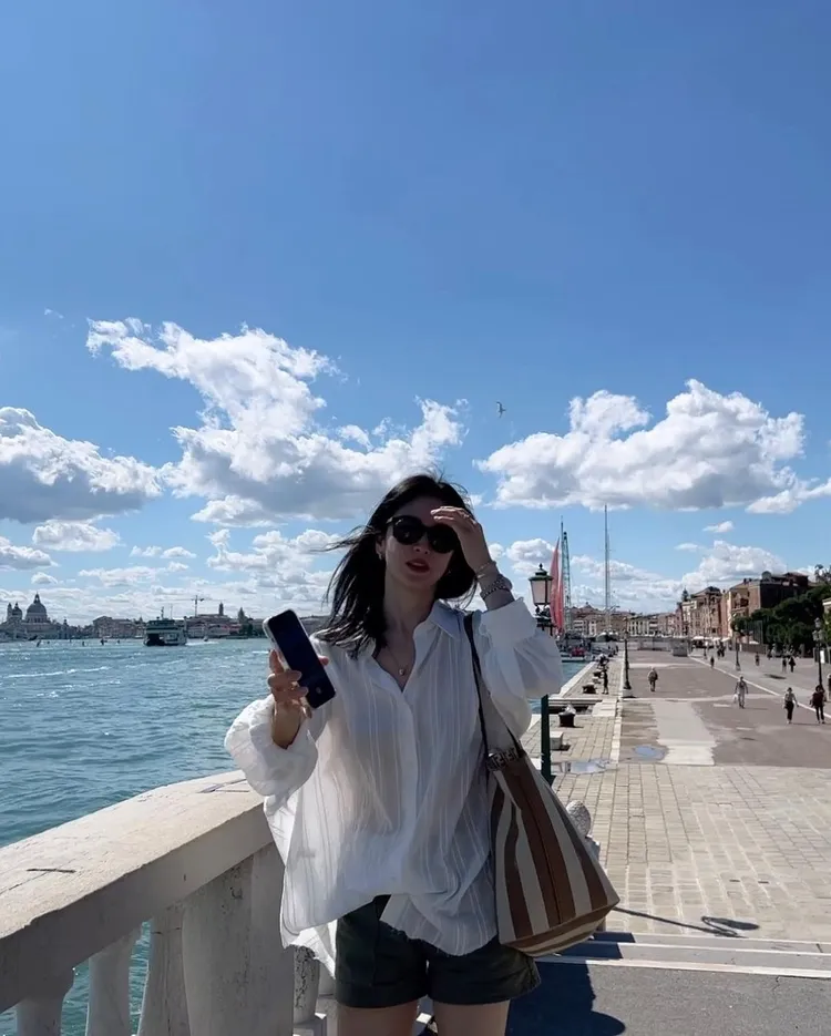 宋慧喬分享在威尼斯的觀光美照。翻攝宋慧喬IG