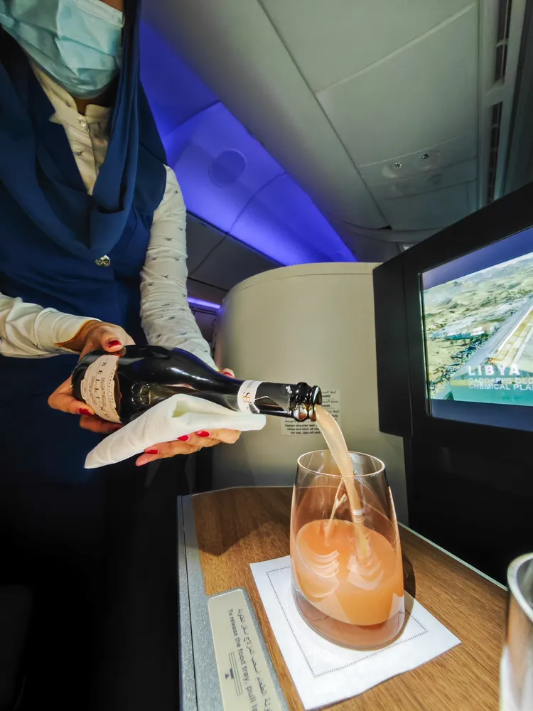 沙航提供Sei Bellissimi品牌無酒精氣泡飲。田欣雲攝