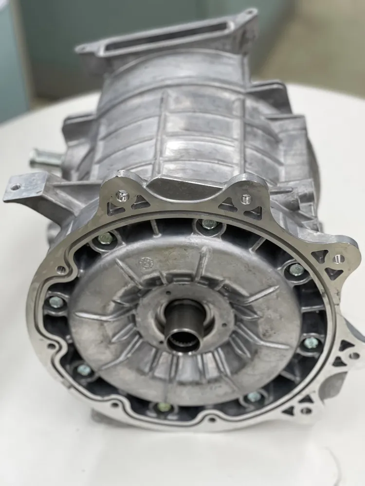 電動車驅動馬達外觀。成功大學馬達中心提供