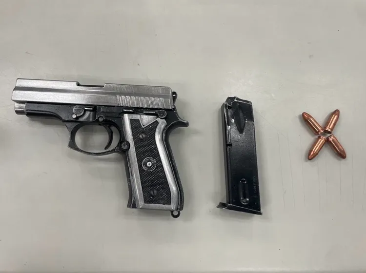 林嫌持有改造槍彈，他辯稱都是朋友寄放。翻攝畫面