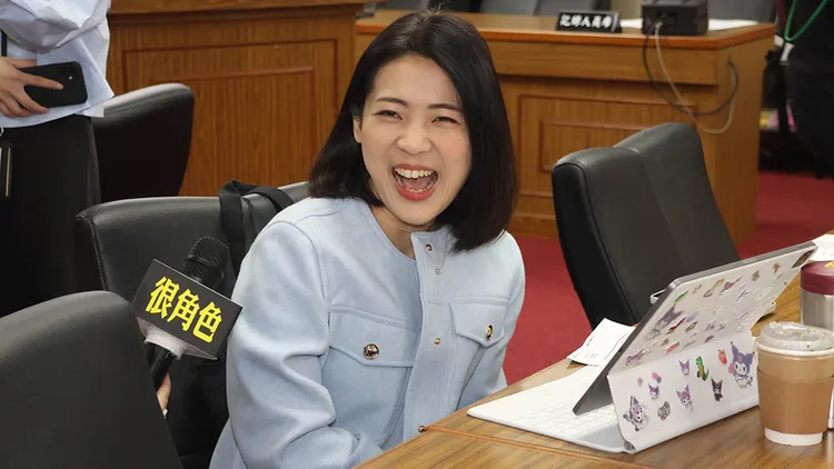 國民黨立委徐巧芯。彭欣偉攝