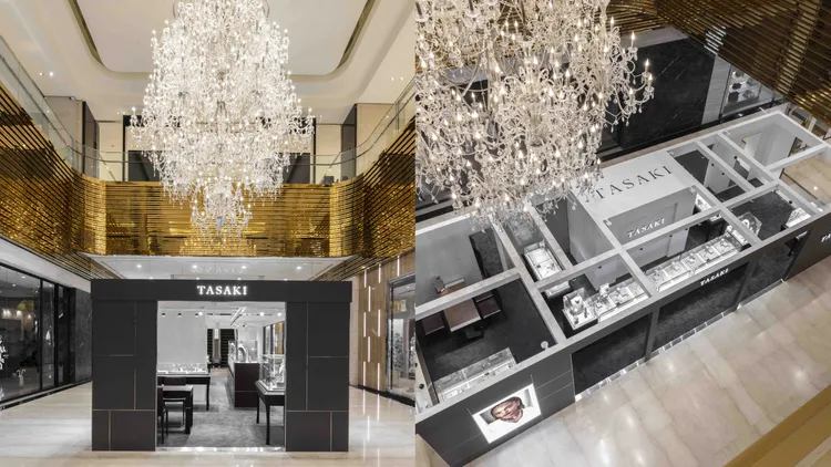 TASAKI位在台北微風信義的快閃店。品牌提供