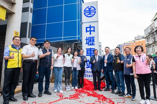 中壢車站開工暨臨時前站啟用 蘇俊賓平反「最醜車站」爭取中央挹注桃園